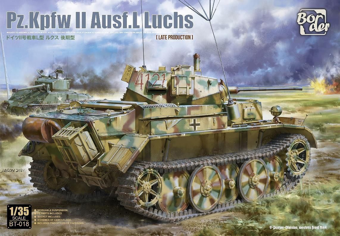 1/35 Pz.Kpfw.II Ausf.L Luchs Late Production - Border Model