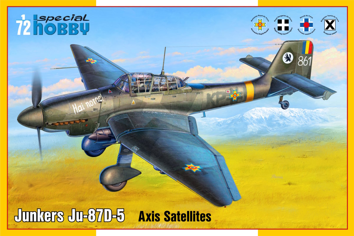 1/72 Junkers Ju-87D-5  ‘Axis Satellites’