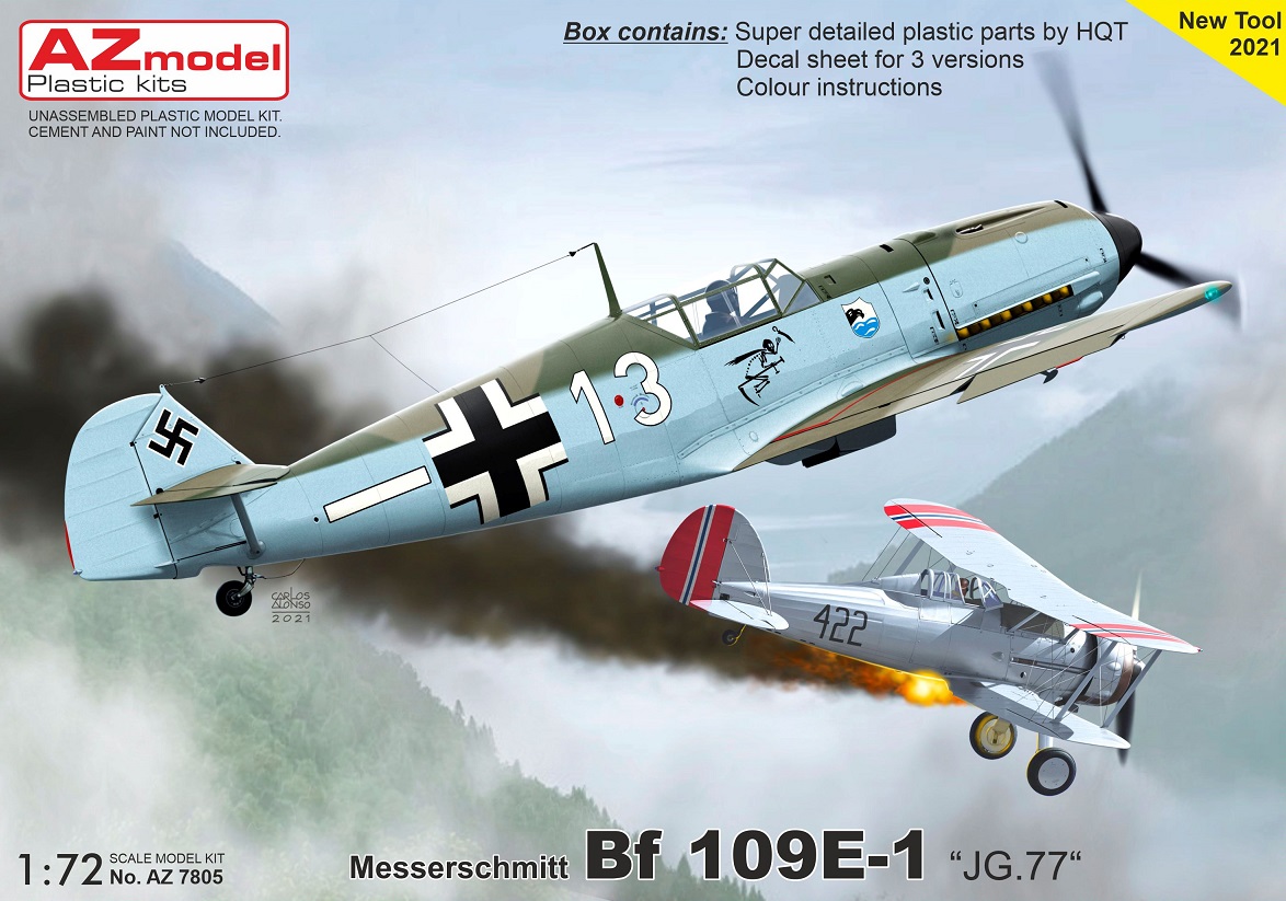 cape hobby&gift H,1/48 Conversion set for Messerschmitt Bf109