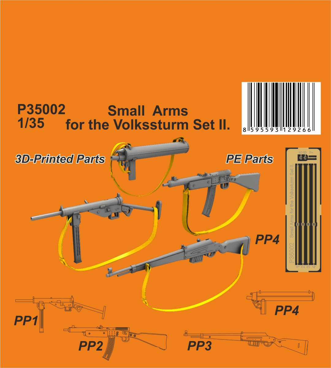 1/35 Small  Arms for the Volkssturm Set II