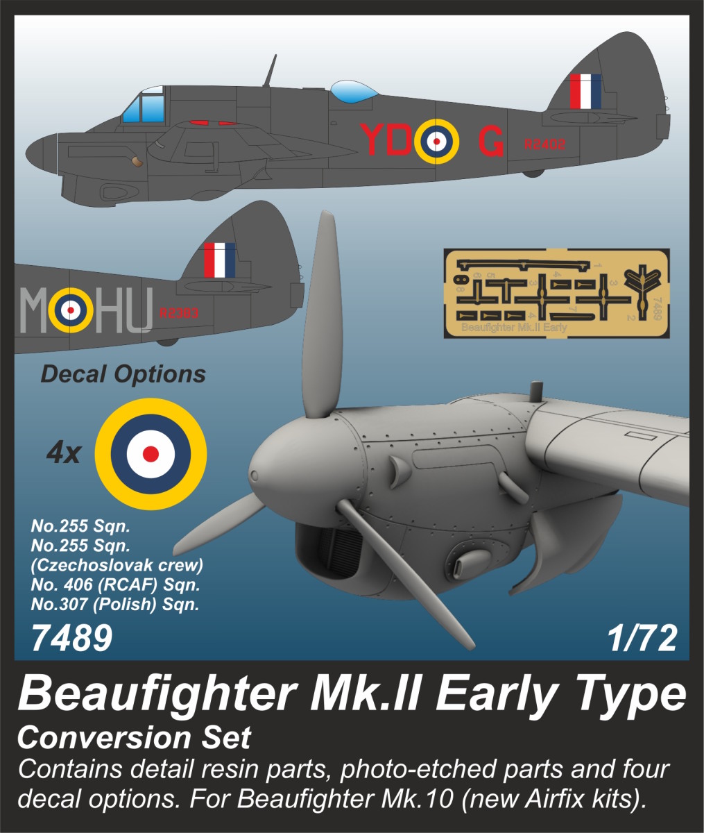 1/72 Beaufighter Mk.II Early Type Conversion set