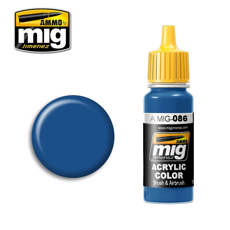 ACRYLIC COLOR Blue (RAL 5019) Acrylic Paints (17 ml)