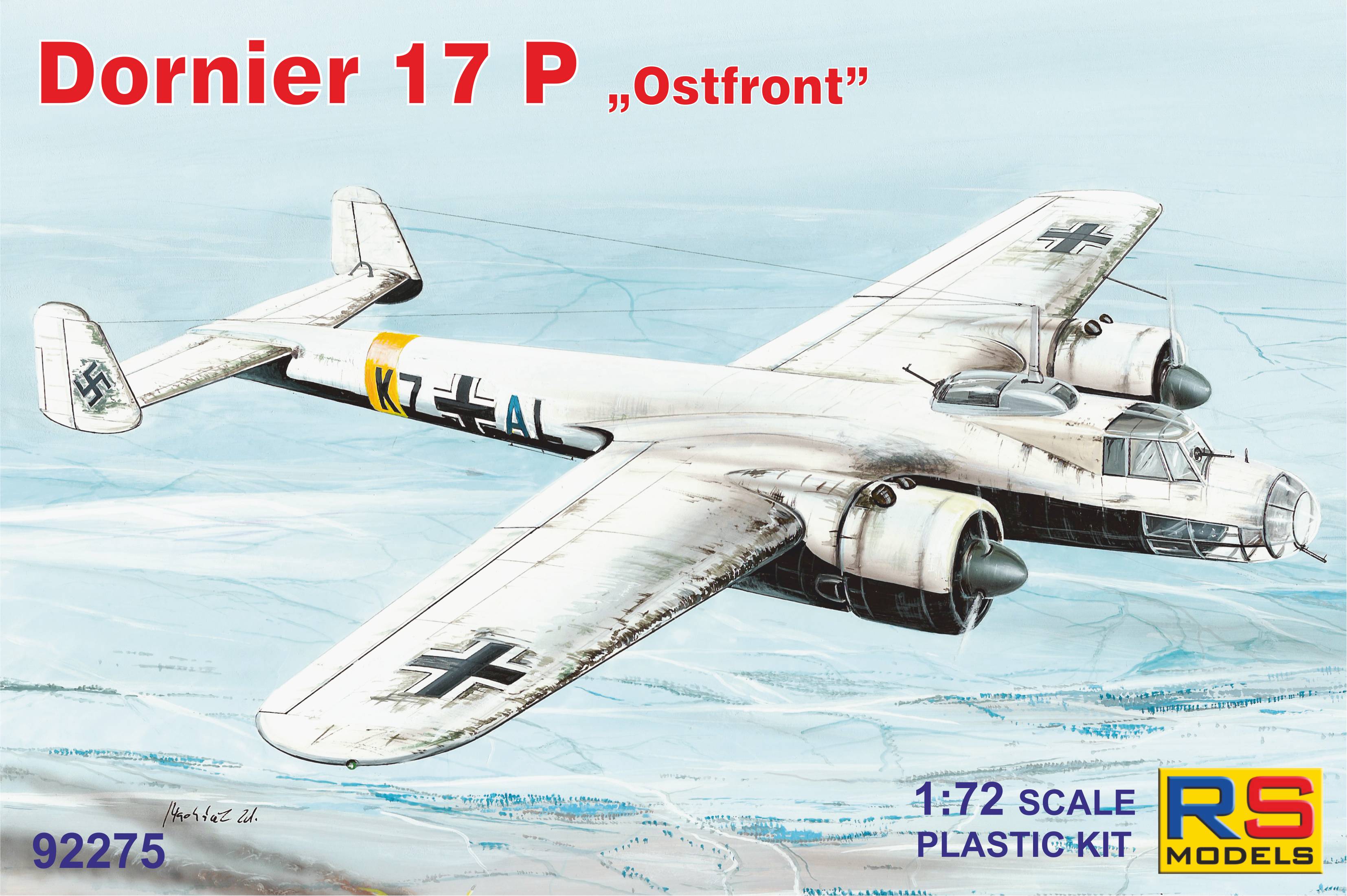 RS Models 1/72 Model Kit 92261 Messerschmitt P.1107 Luftwaffe 