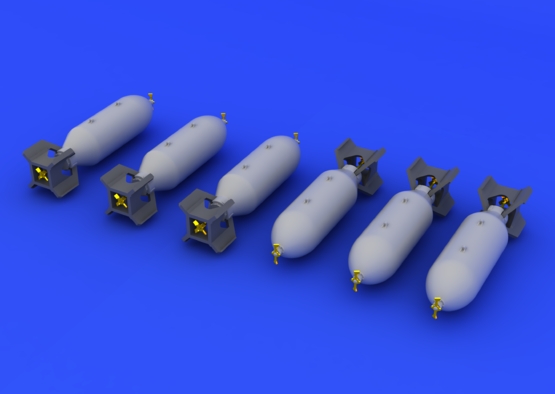 1/72 US 500lb bombs