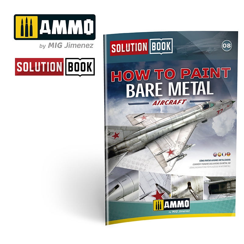 How to Paint Bare Metal Aircraft SOLUTION BOOK MULTILINGUAL BOOK 