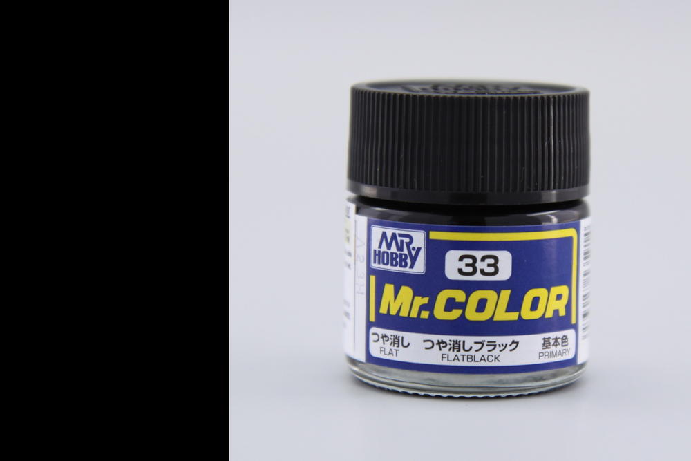 Mr. Color - Flat Black - Matná černá (10ml)