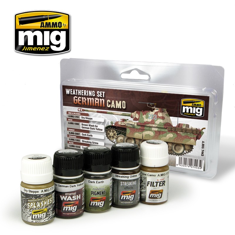 German Camo Weathering Se Weathering  Sets
