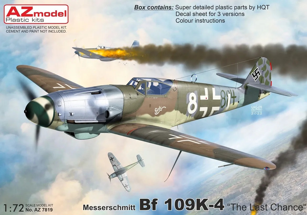 Brengun Models 1/144 MESSERSCHMITT Bf-109K Resin & Photo Etch Update Set 