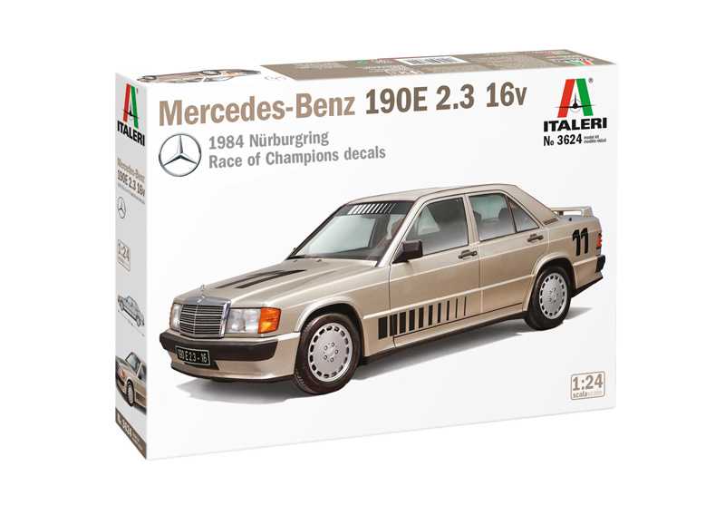 Italeri 3624 - Mercedes Benz 190E (1:24)