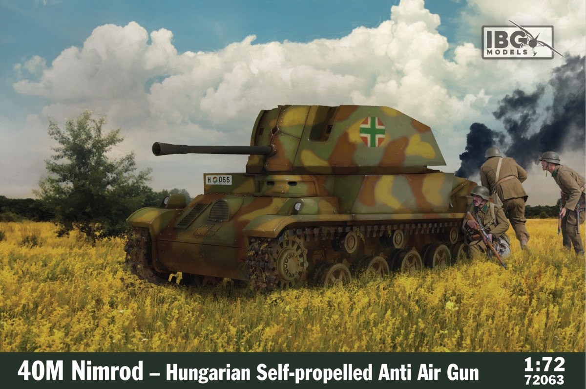 1/72 40M Nimrod - Hungarian Self-propelled Anti Air Gun - IBG
