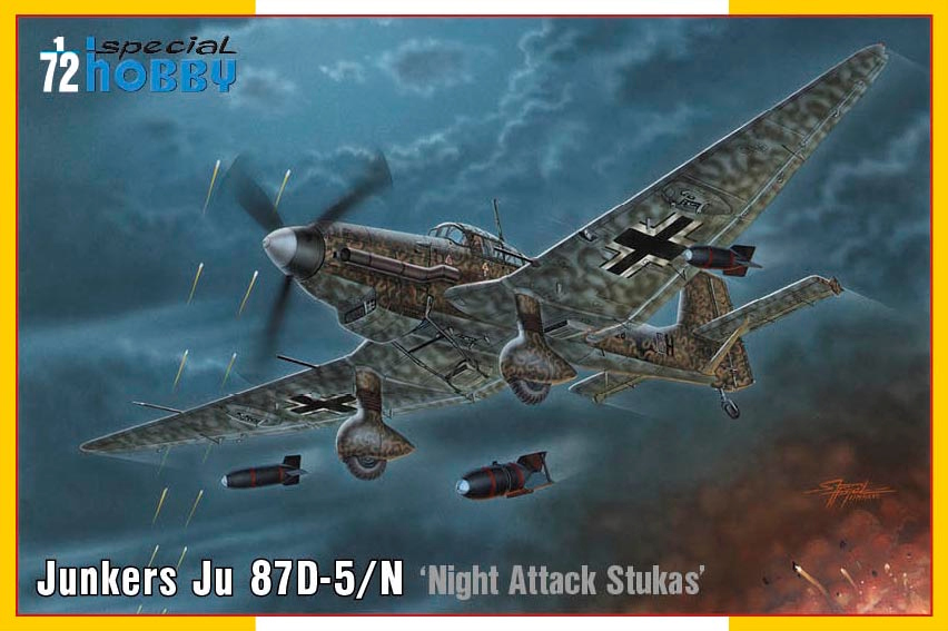 1/72 Junkers Ju 87D-5/N/D-8 ‘Night Attack Stukas’
