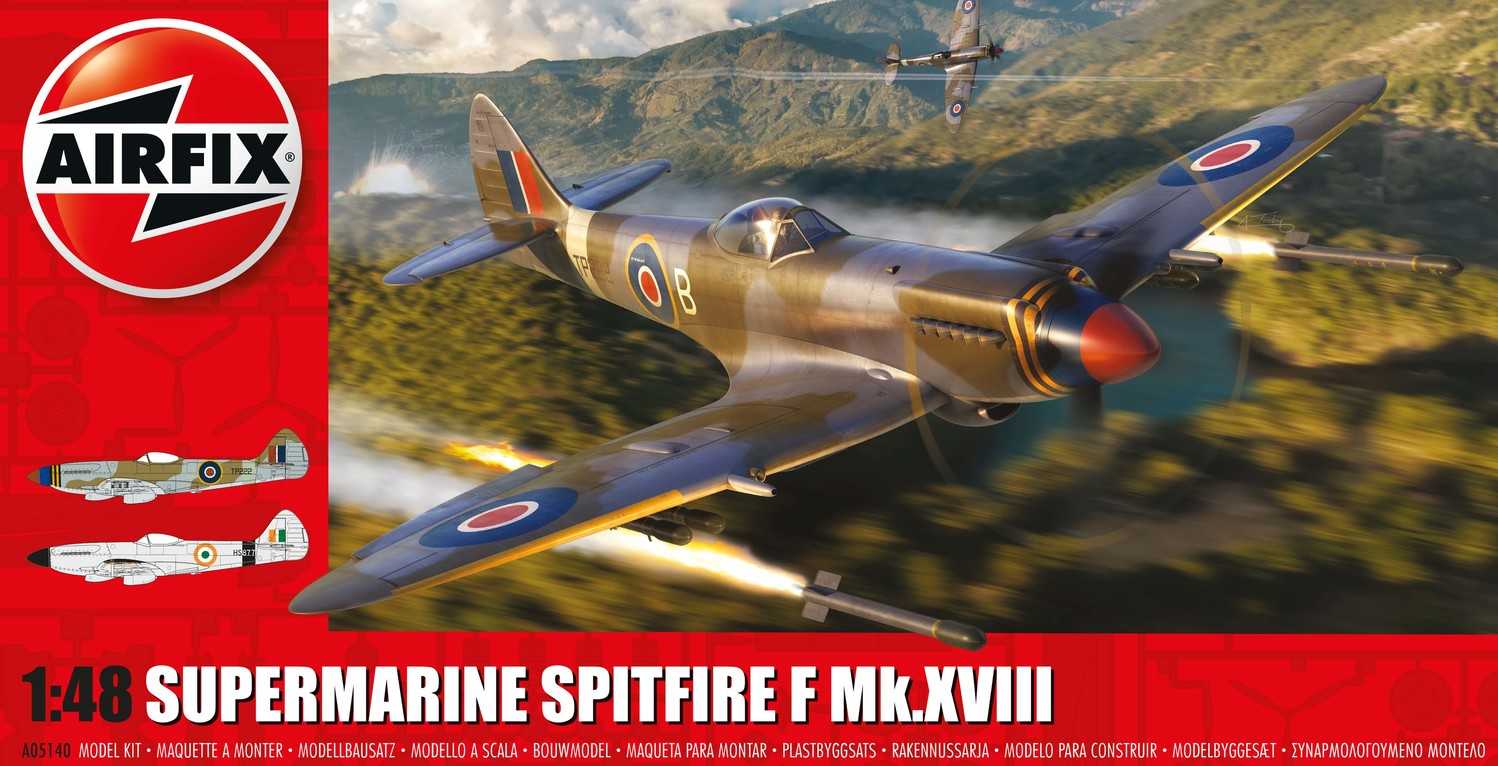 Classic Kit A05140 - Supermarine Spitfire F Mk.XVIII (1:48)