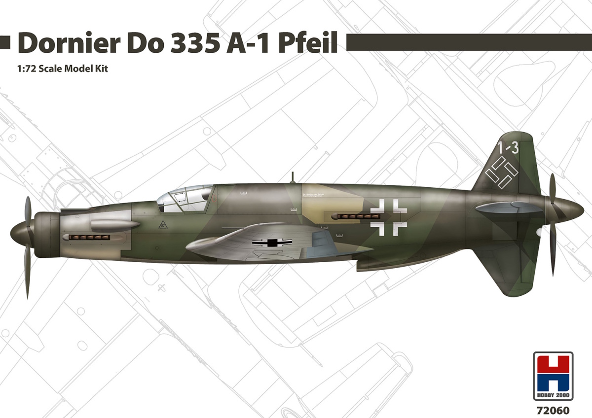 1/72 Dornier Do 335 A-1 Pfeil
