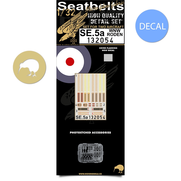 Painted Seatbelts T33A Steel for Great Wall Hobby eduard 49797 1/48 Aircraft 