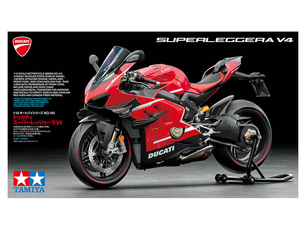 Tamiya 14140 1/12 Ducati Superleggera V4