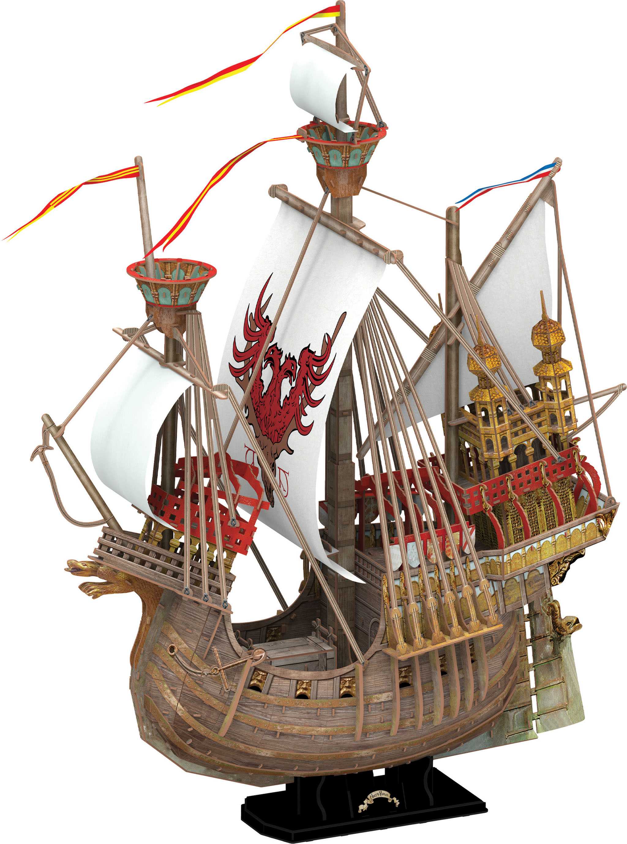 3D PuzzleRevell 00308 - Harry Potter The Durmstrang Ship™
