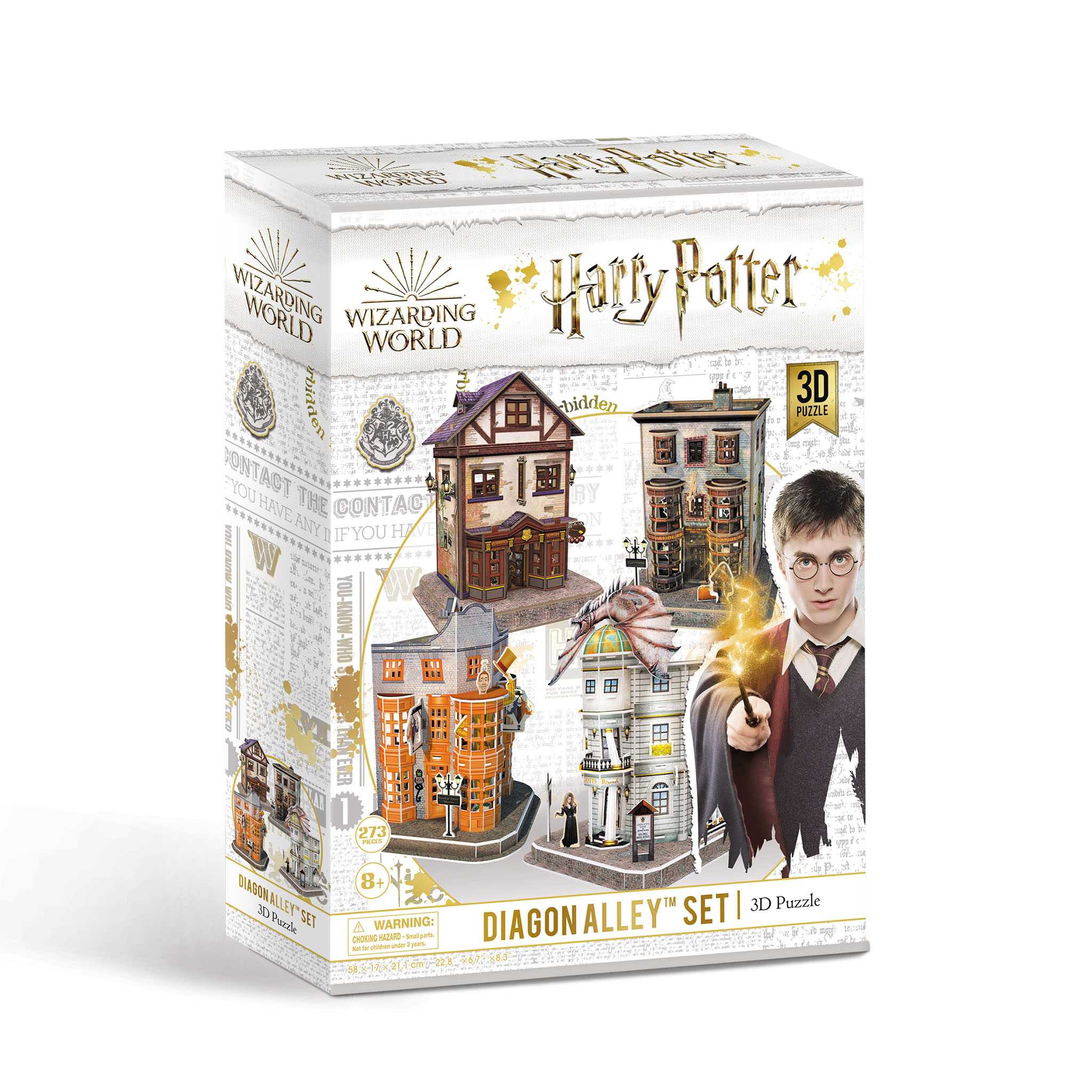 3D PuzzleRevell 00304 - Harry Potter Diagon Alley Set