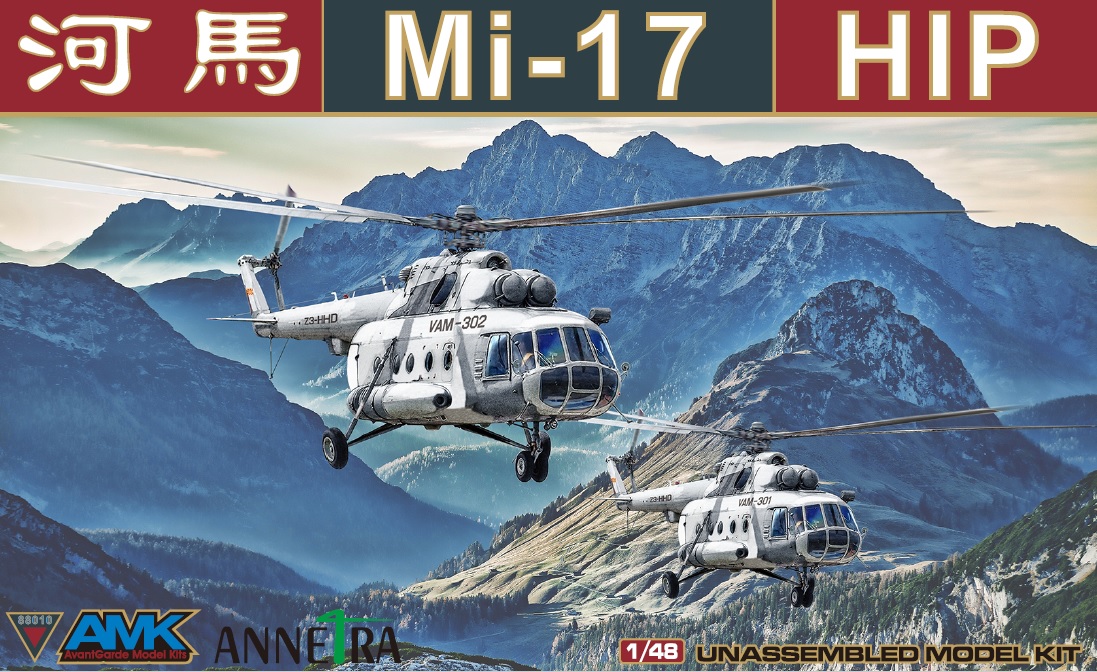 1/48 Mil Mi-17 Hip - AMK
