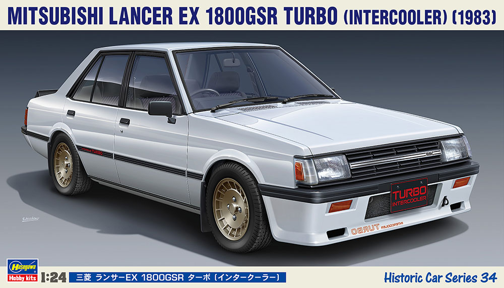 Posicionamiento en buscadores Levántate acceso 1/24 Mitsubishi Lancer EX 180GSR Turbo Intercooler (1983) Hasegawa | Vše  pro modeláře Art Scale