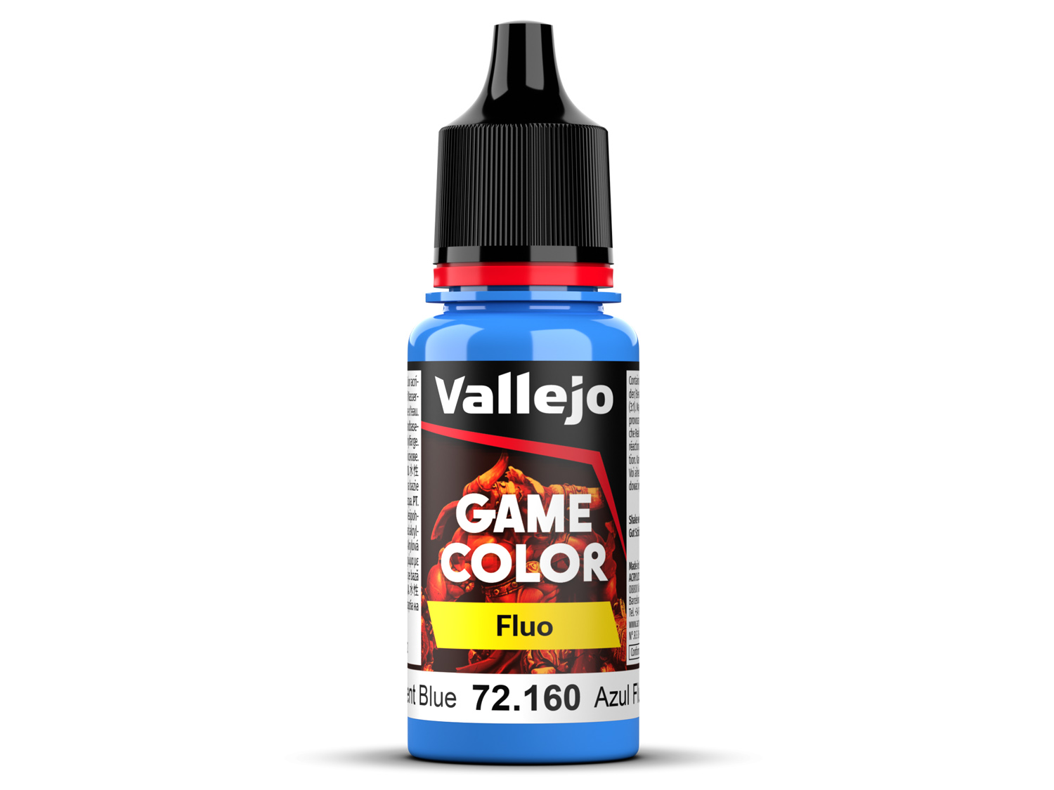 Vallejo Game Color 72160 Fluorescent Blue Fluo 18 ml.