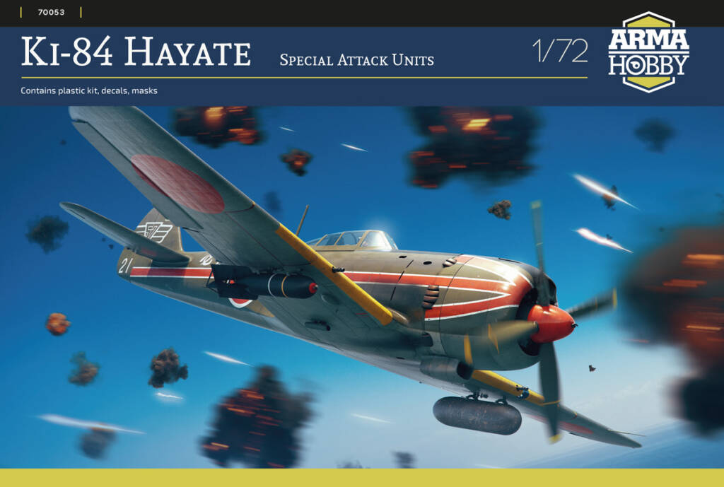 1/72 Ki-84 Hayate Special Attack Squadrons - Arma Hobby