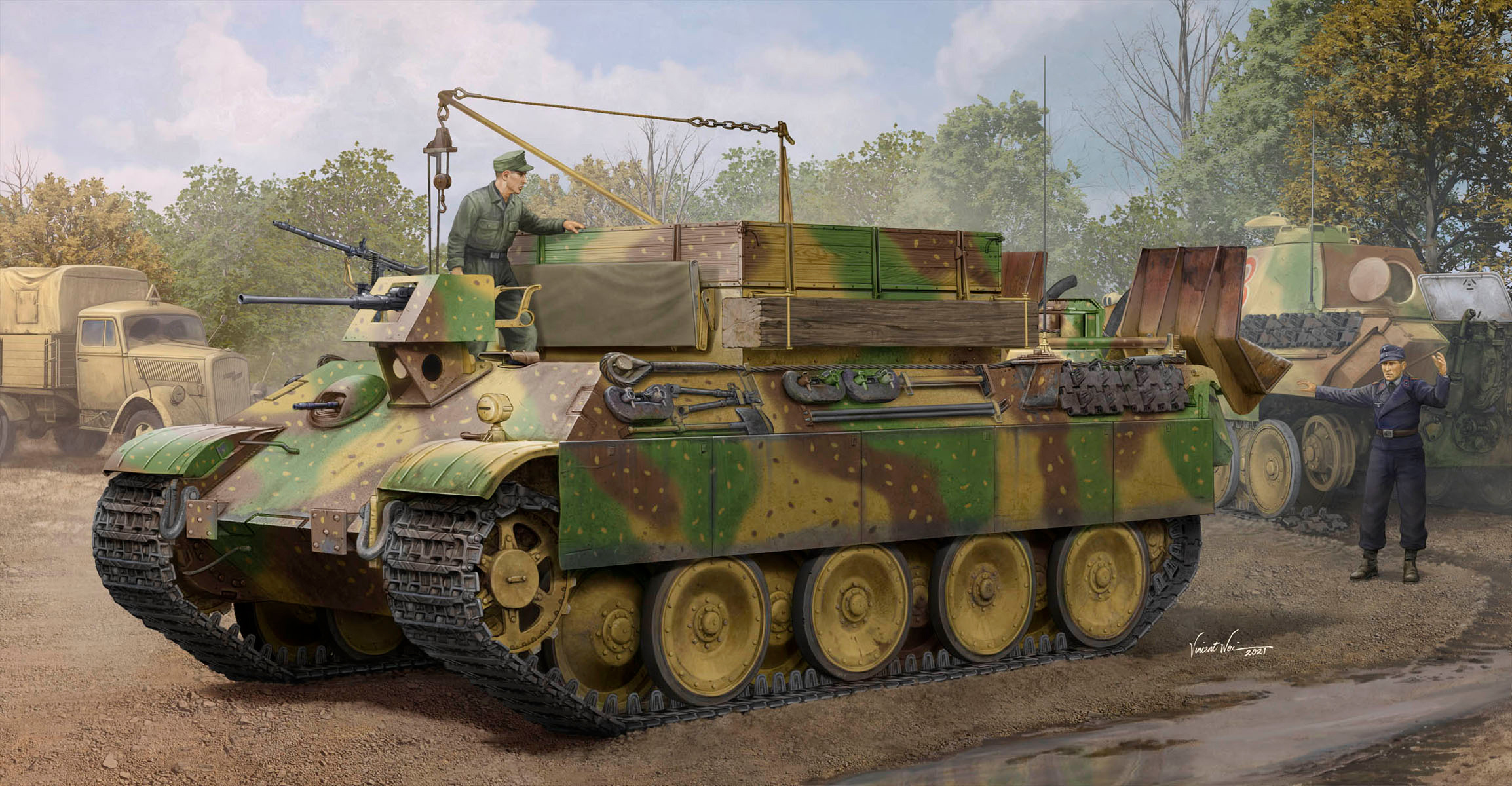 1/35 German Sd.Kfz. 179 Bergepanther Ausf. G - Late Version
