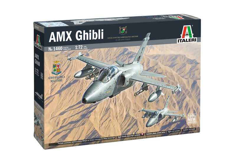 Model Kit letadlo 1460 - AMX Ghibli (1:72)