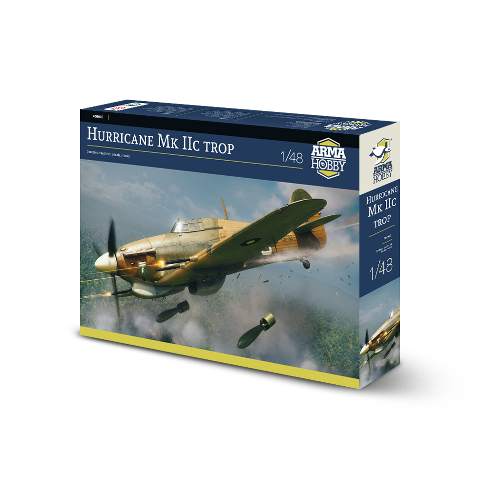 1/48 Hurricane Mk IIc trop - Arma Hobby