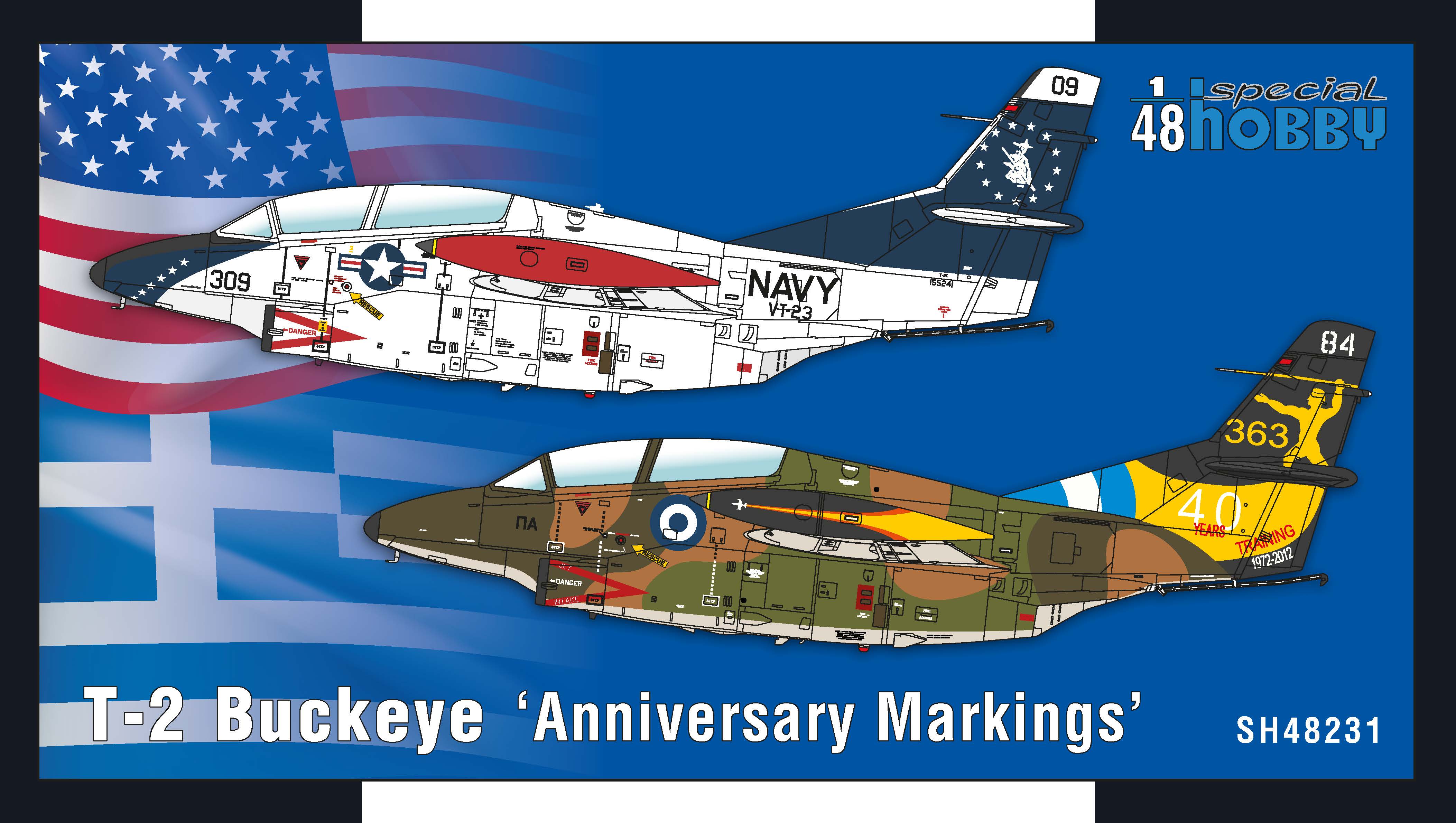 1/48 T-2 Buckeye ‘Anniversary Markings’
