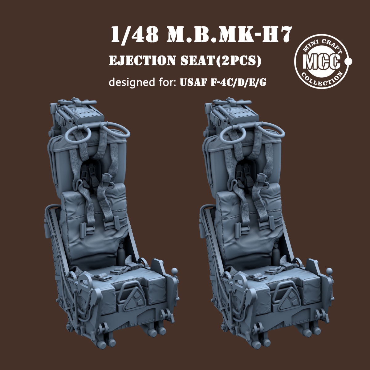 1/48 M.B MK.H7 Ejection Seats-air force type (2pcs)