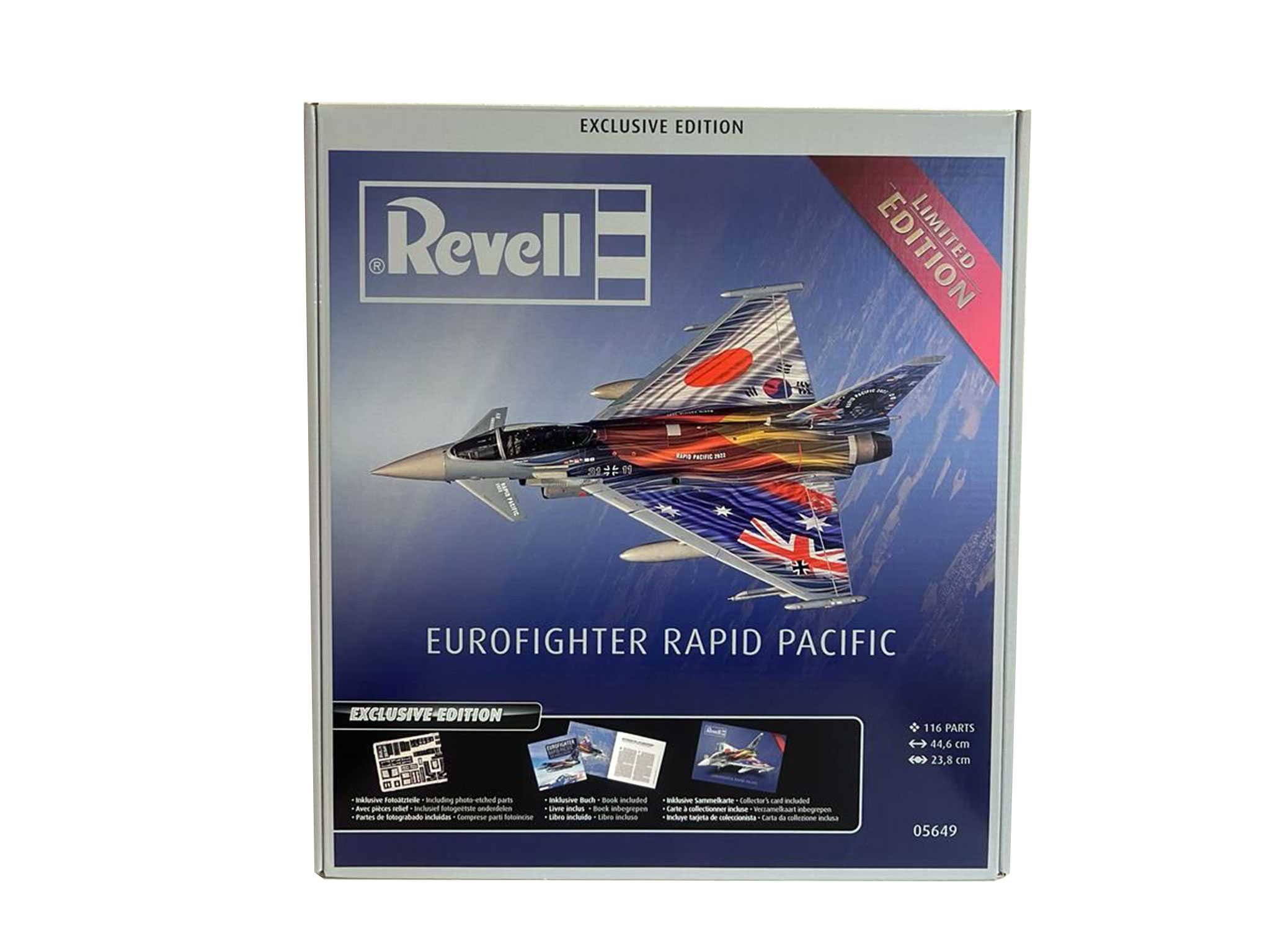 Plastic ModelKit letadlo 05649 - Eurofighter-Pacific 