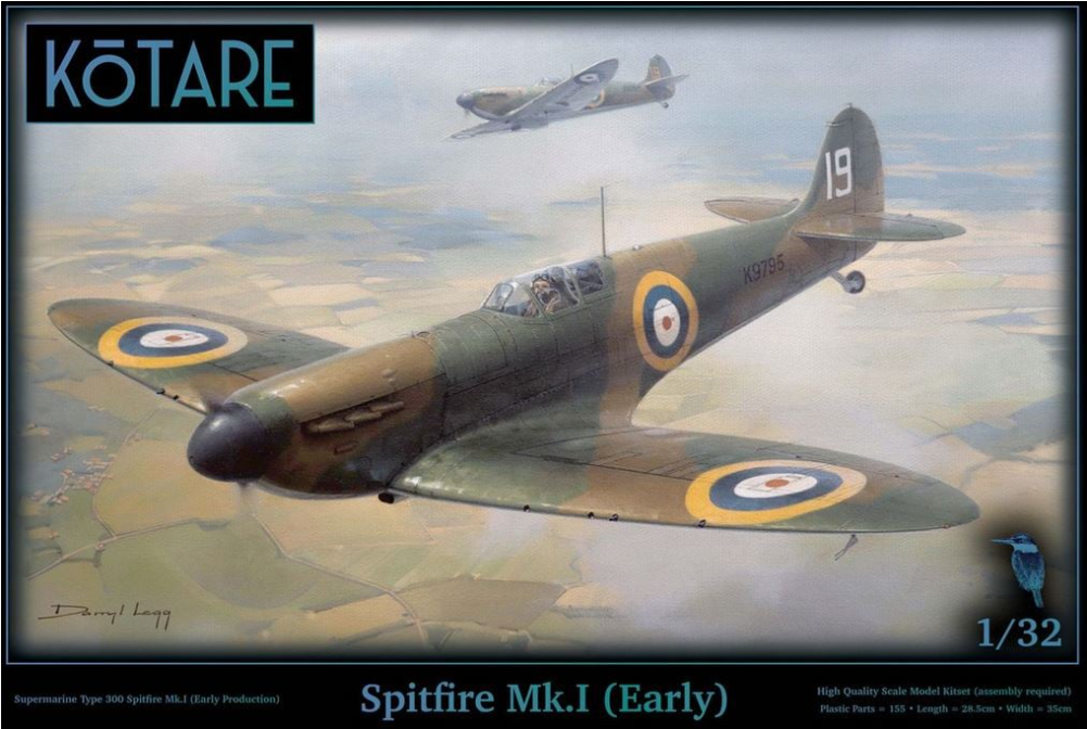 1/32 Spitfire Mk.I (Early) - Kotare