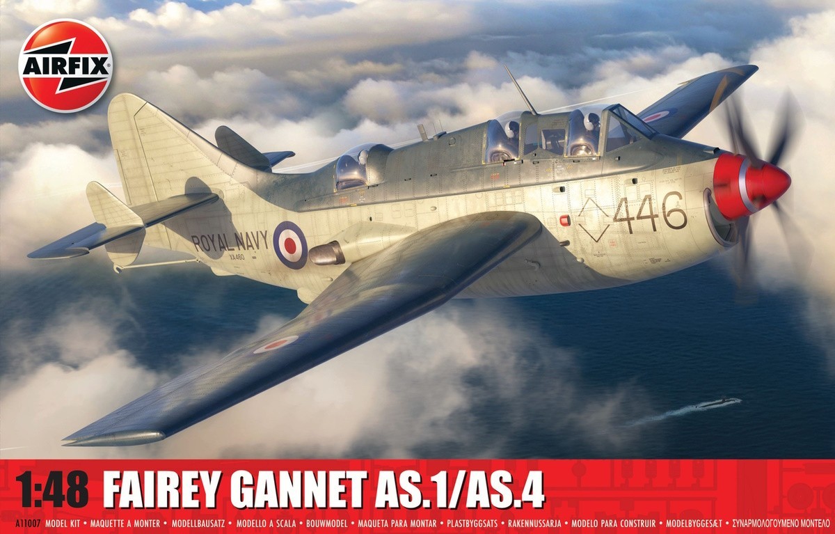 1/48 Fairey Gannet AS.1/AS.4 - Airfix