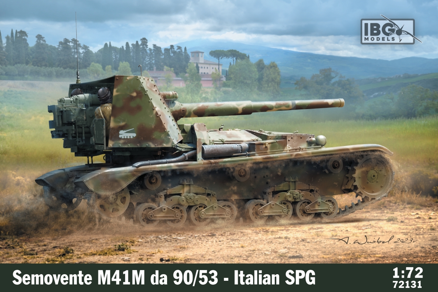 1/72 Semovente M41M da 90/53 - Italian Selfpropelled Gun