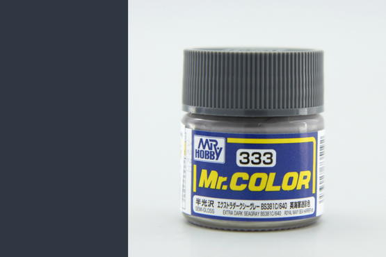 Mr. Color - Extra Dark Seagray BS381C/640 - Extra tmavá mořská šedá (10ml)