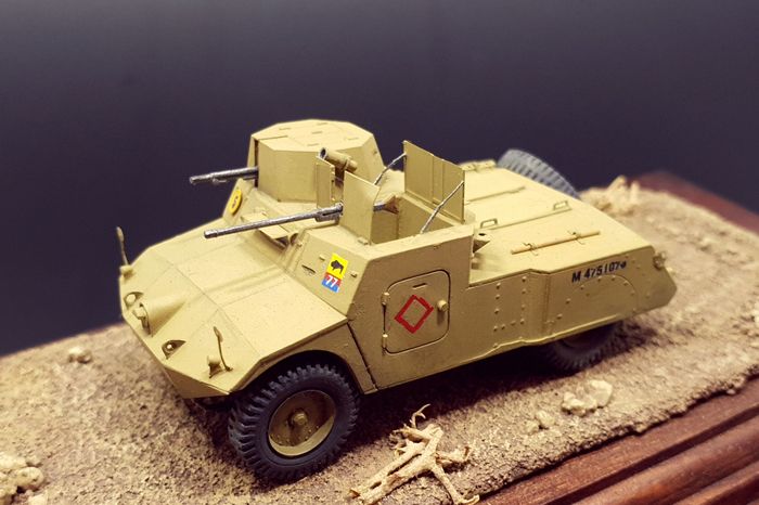 Milicast BB175 1/76 Resin Post WWII British Coventry Mk.I Armoured Car 