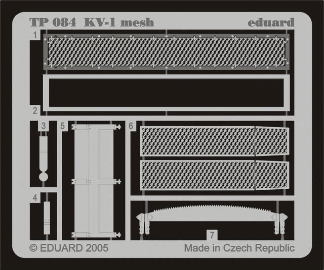 1/35 KV-1 mesh for TRUMPETER kit