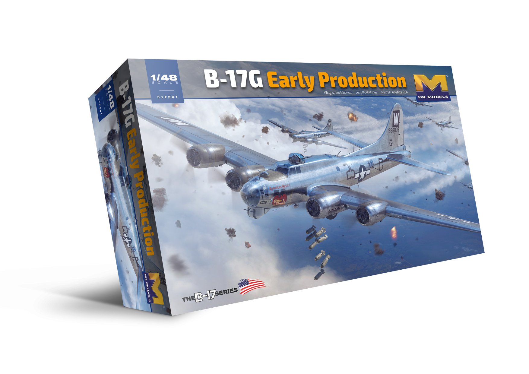 1/48 B-17G Flying Fortress - early production