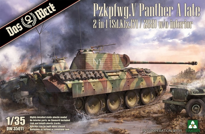 1/35 Pzkpfwg. V Panther Ausf.A Late