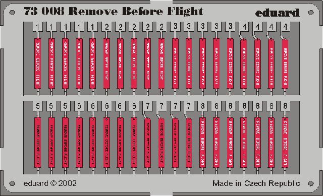 1/72 Remove Before Flight