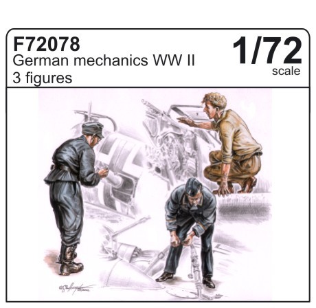1/72 German Mechanics (3 fig.)
