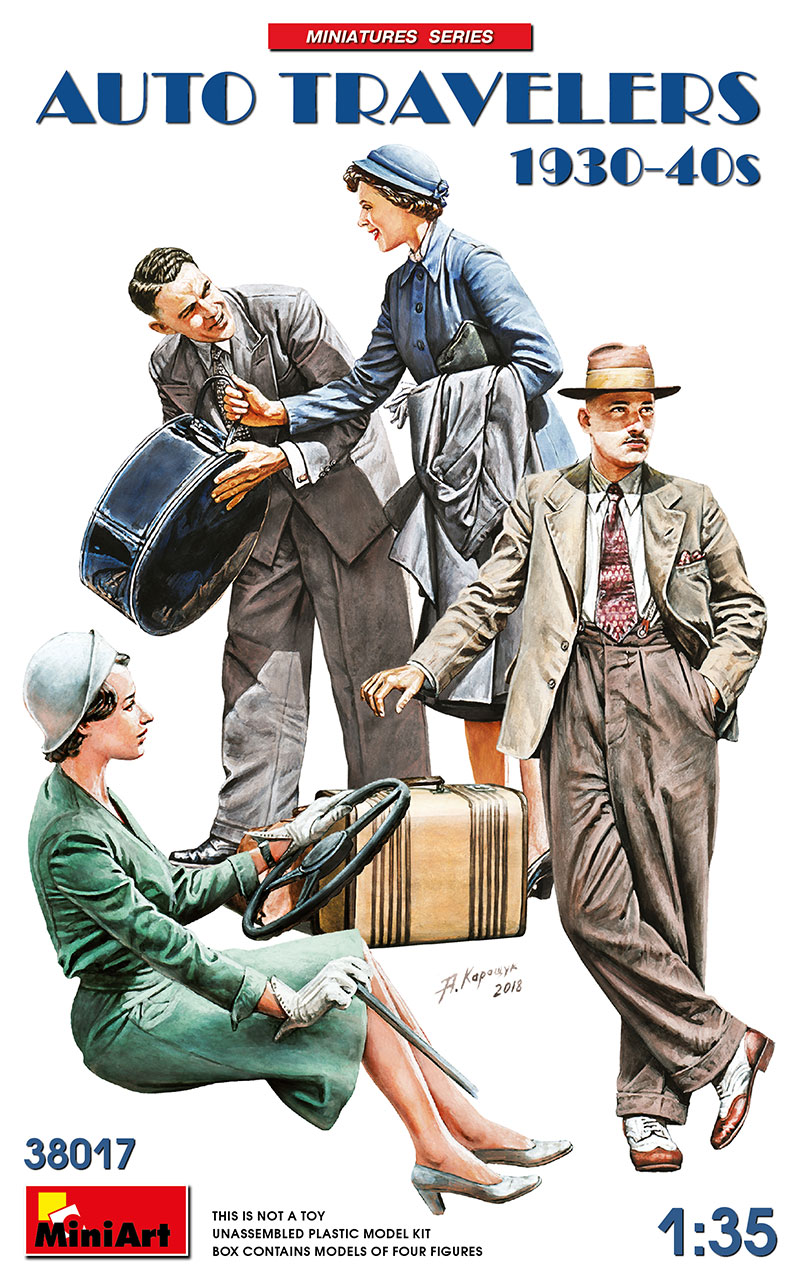 1/35 Auto Travelers 1930-40s