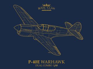 The Royal Class edition of the P-40E Warhawk in 1/48 scale by Eduard has arrived in our stock....
