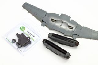 Example of how our foam masks are used - here, the 1/48 Tamiya Me 262. Photographs provided by Oliver Peissl. All...