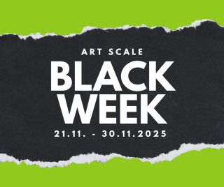 cs🖤 BLACK WEEK na ArtScale právě začíná! 20.–30. 11. 2025 vás čeká více než 1200 produktů se slevami až 20 %. ✨ Mnoho...